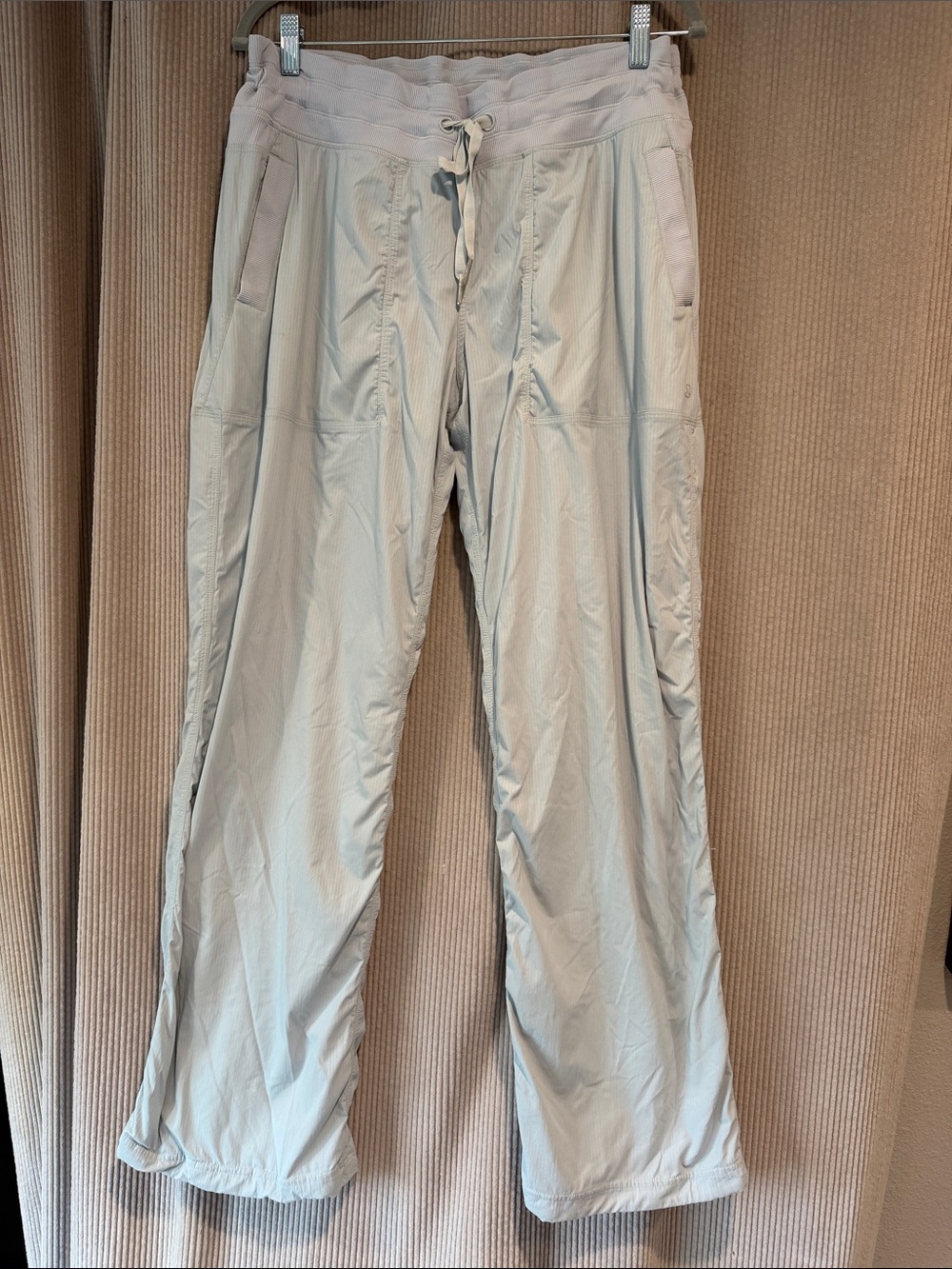 Light Blue Lululemon Drawstring athletic Pants